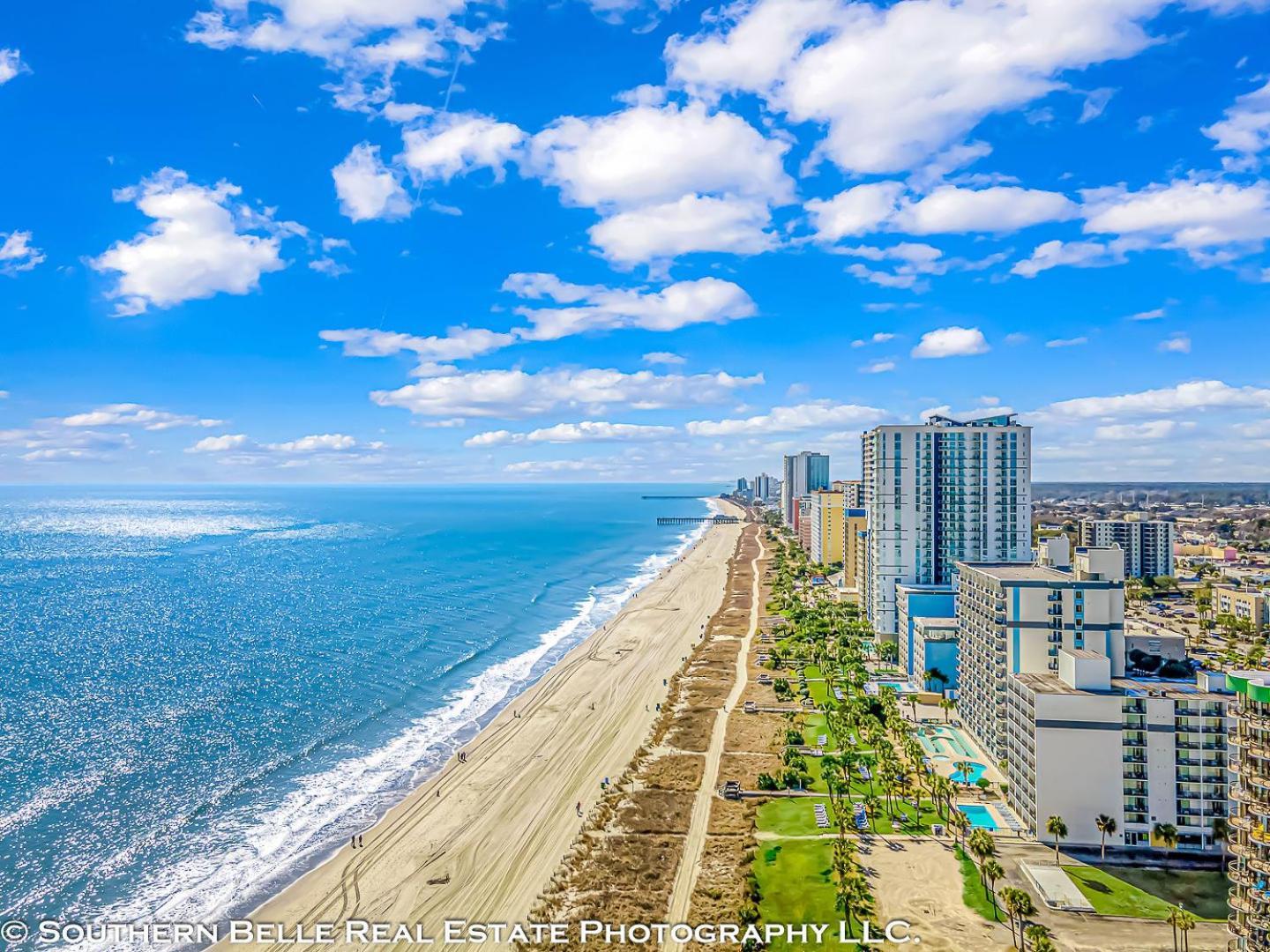 5Th Floor Direct Oceanfront Double Suite Sleeps 6 Meridian Plaza 503 マートルビーチ エクステリア 写真