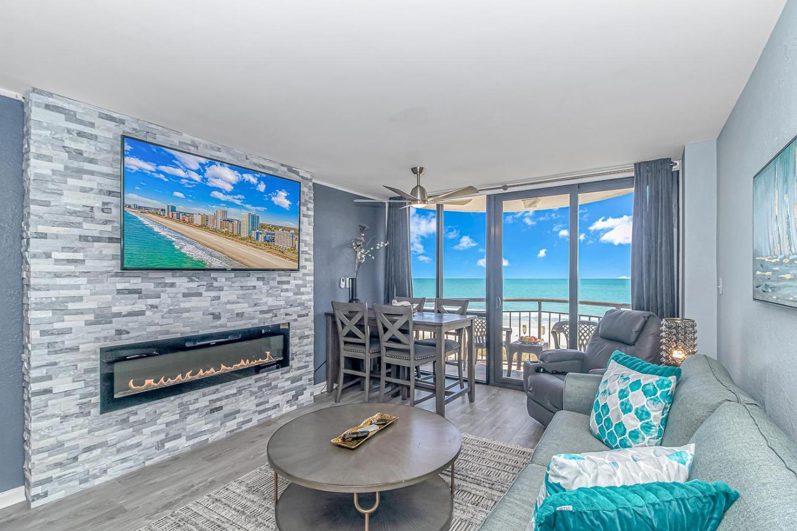 5Th Floor Direct Oceanfront Double Suite Sleeps 6 Meridian Plaza 503 マートルビーチ エクステリア 写真