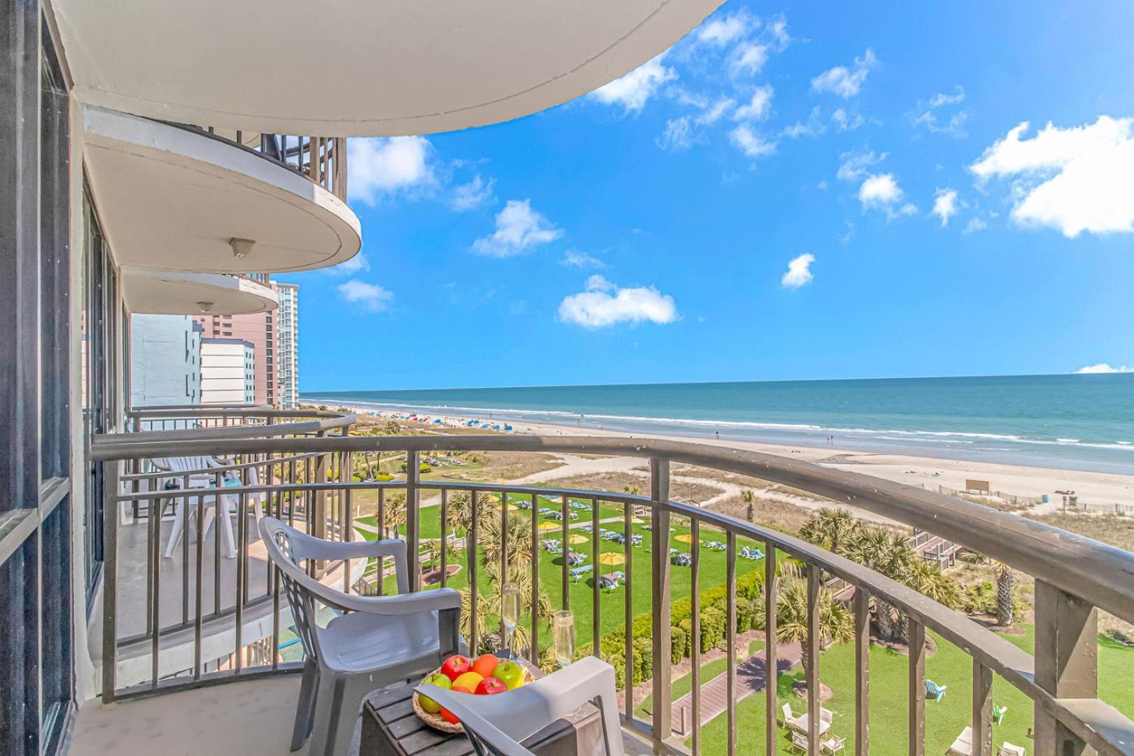 5Th Floor Direct Oceanfront Double Suite Sleeps 6 Meridian Plaza 503 マートルビーチ エクステリア 写真