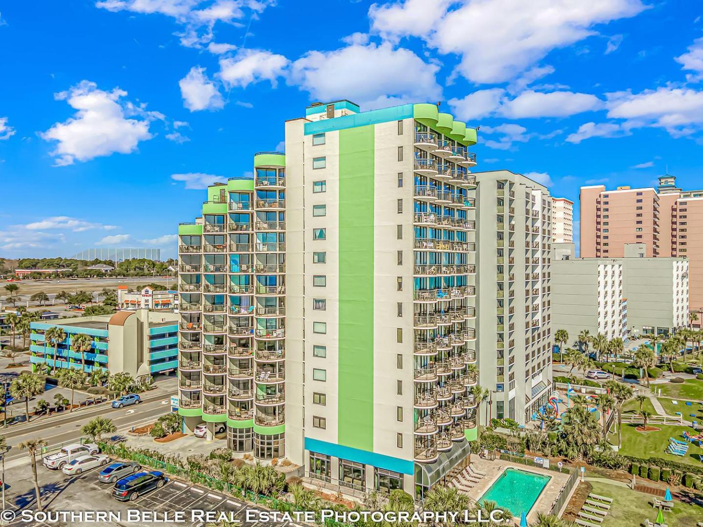 5Th Floor Direct Oceanfront Double Suite Sleeps 6 Meridian Plaza 503 マートルビーチ エクステリア 写真