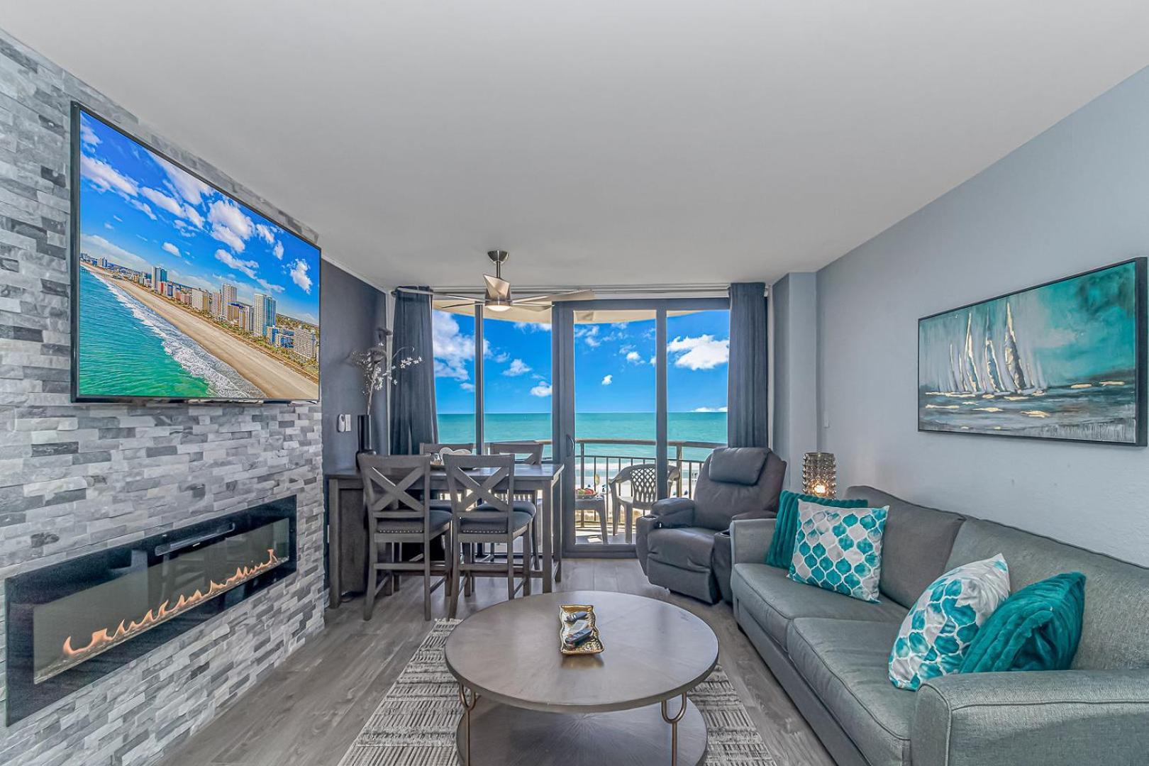 5Th Floor Direct Oceanfront Double Suite Sleeps 6 Meridian Plaza 503 マートルビーチ エクステリア 写真