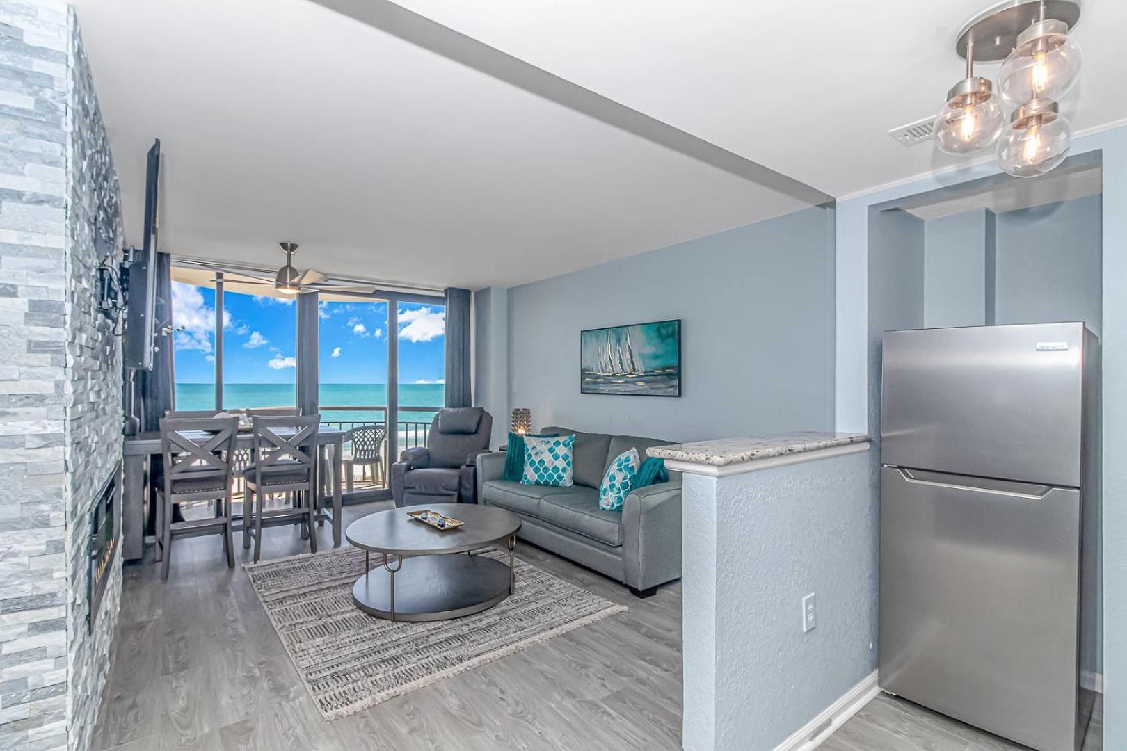 5Th Floor Direct Oceanfront Double Suite Sleeps 6 Meridian Plaza 503 マートルビーチ エクステリア 写真