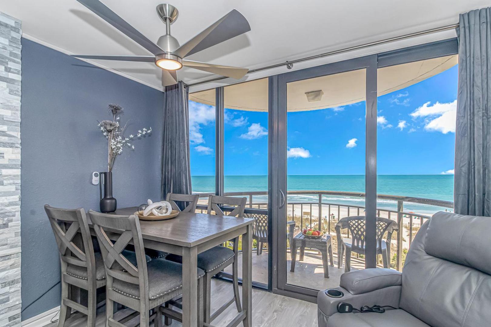 5Th Floor Direct Oceanfront Double Suite Sleeps 6 Meridian Plaza 503 マートルビーチ エクステリア 写真