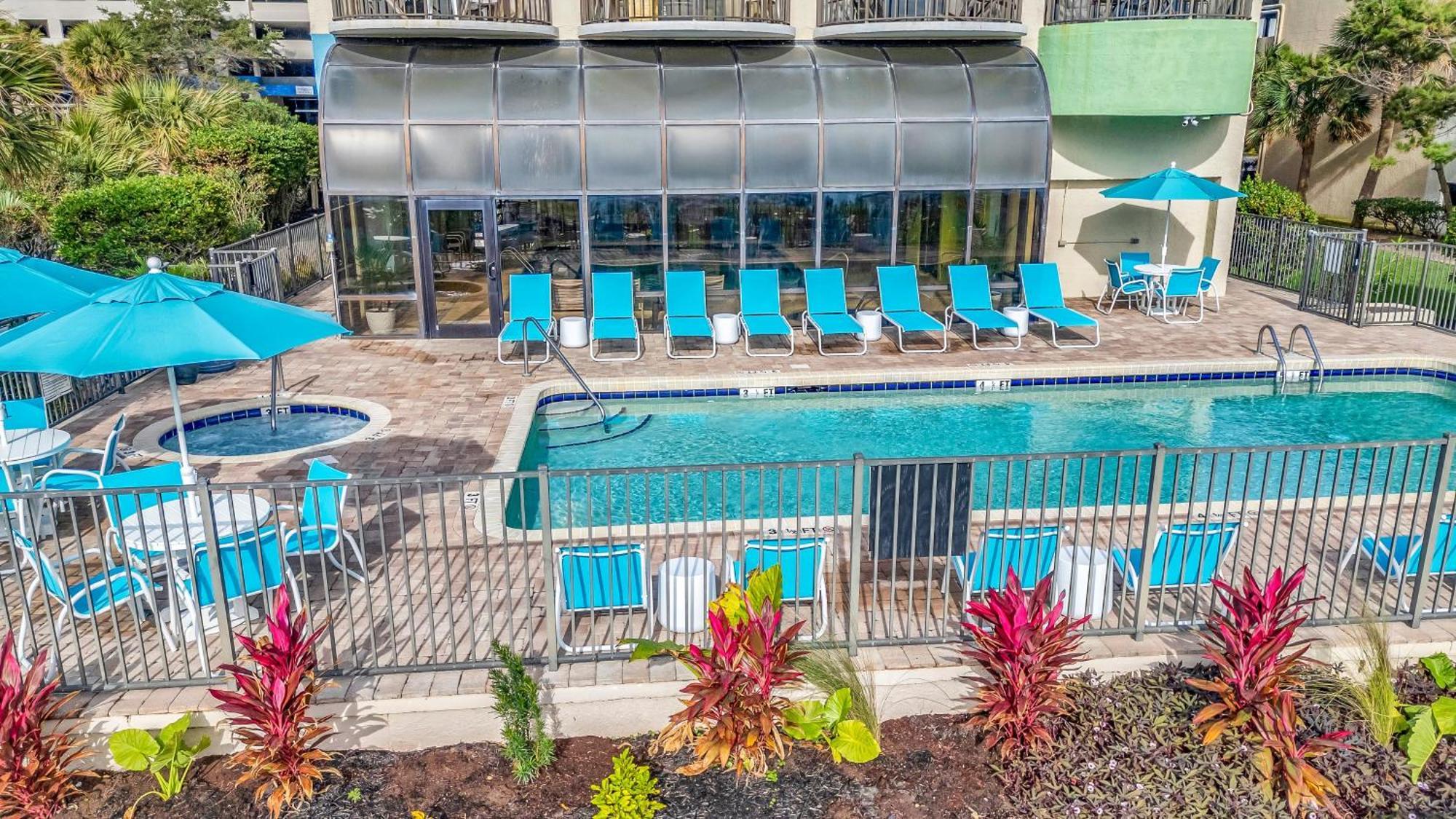 5Th Floor Direct Oceanfront Double Suite Sleeps 6 Meridian Plaza 503 マートルビーチ エクステリア 写真