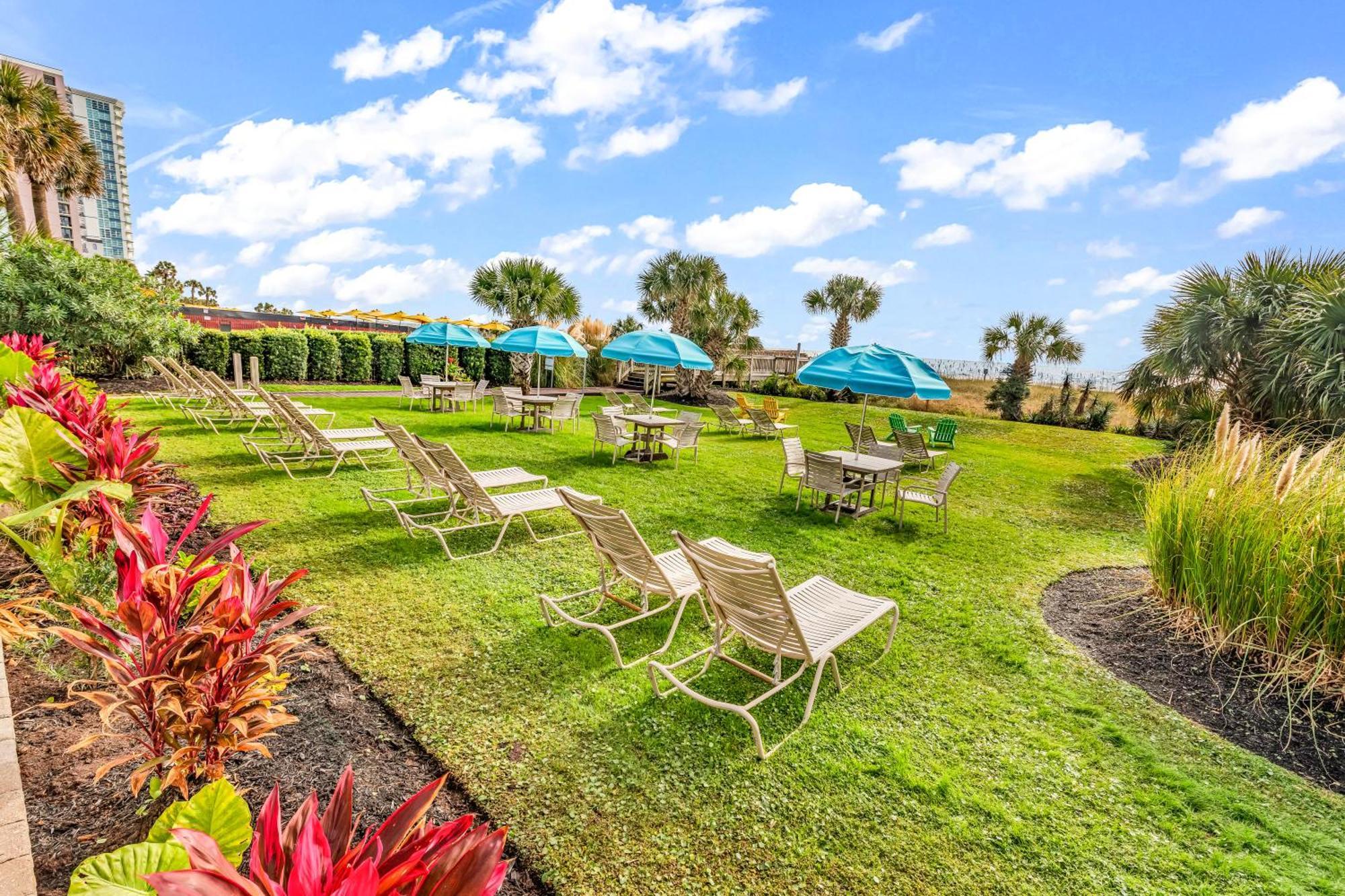 5Th Floor Direct Oceanfront Double Suite Sleeps 6 Meridian Plaza 503 マートルビーチ エクステリア 写真
