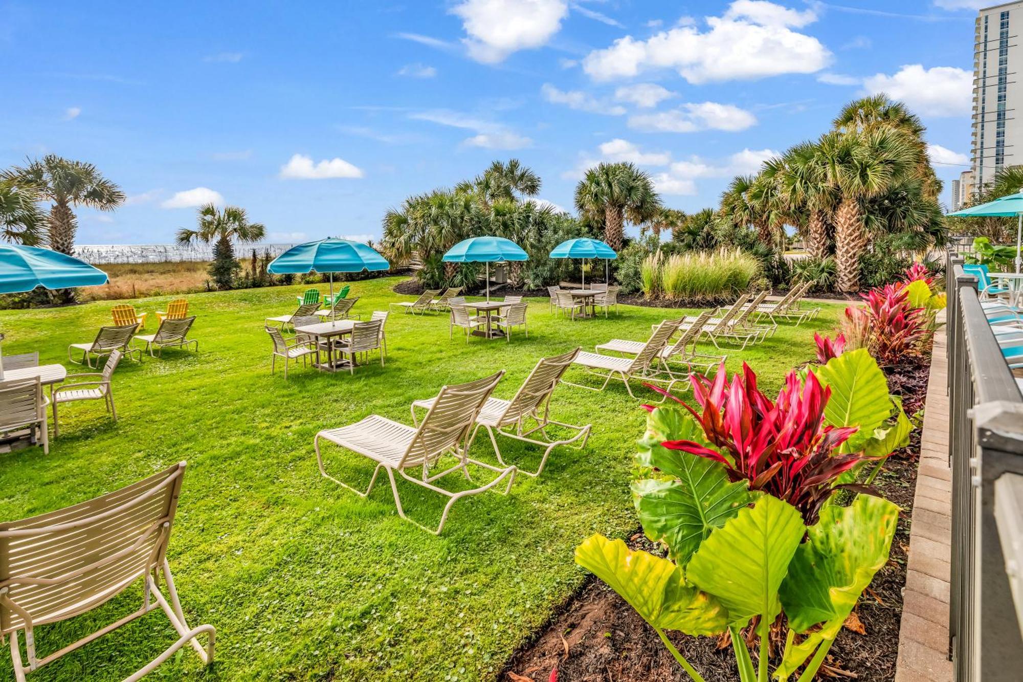 5Th Floor Direct Oceanfront Double Suite Sleeps 6 Meridian Plaza 503 マートルビーチ エクステリア 写真