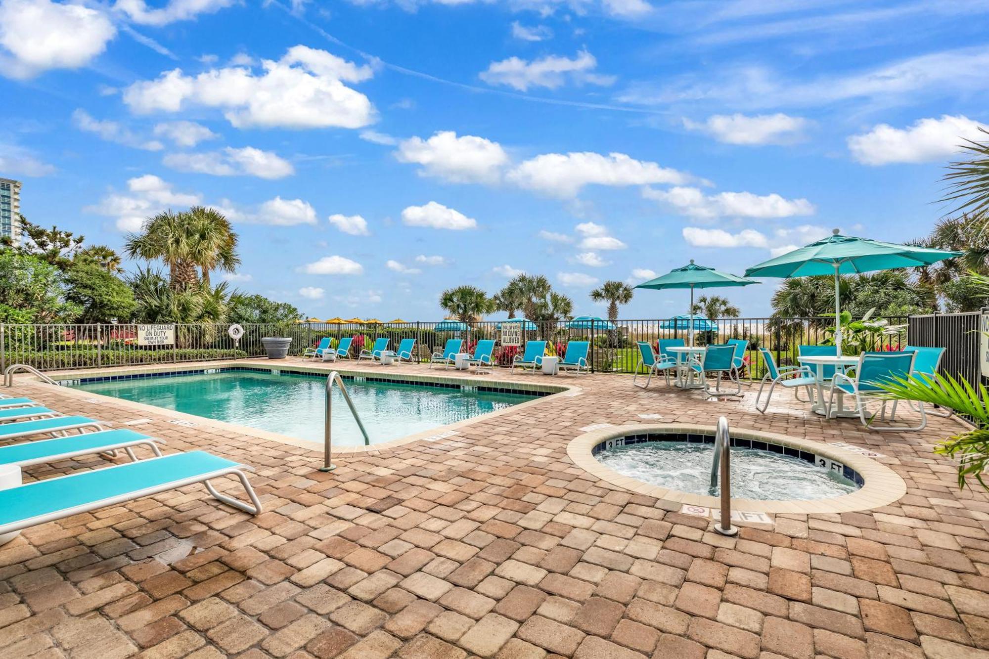 5Th Floor Direct Oceanfront Double Suite Sleeps 6 Meridian Plaza 503 マートルビーチ エクステリア 写真